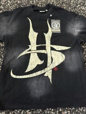Hellstar As Above So Below Tee Black XL Gothic Streetwear